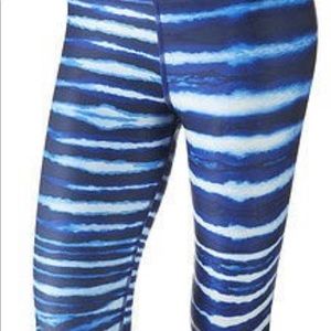 Legend 2.0 Nike blue tiger tights small tie dye
